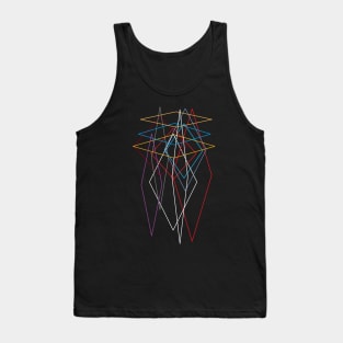 abstract diamond Tank Top